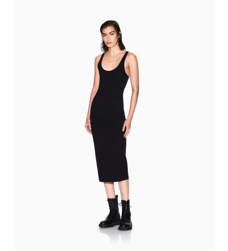 Til kvinder. XW000820AF13729UC001 midikjole (L), Casual, Viscose, Uden ærmer/stropper - Armani Exchange - Modalova
