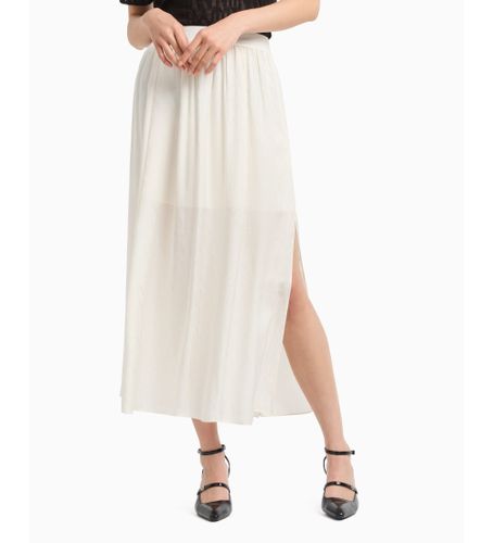 Til kvinder. XW000348AF10842F0015 Cirkulær midi-nederdel (XXS), Casual, Viscose - Armani Exchange - Modalova