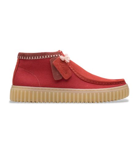 Til mænd. 26181384 Torhill Hi læderstøvler (41), Fast, Ruskind, Blonder, Casual - Clarks - Modalova