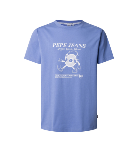 Til mænd. PM509751 Perkins T-shirt (L), Casual, Bomuld, Korte ærmer - Pepe Jeans - Modalova