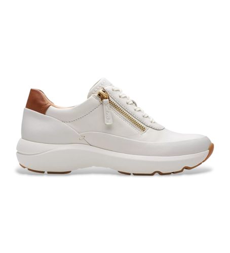 Til kvinder. 26176650 Tivoli Zip lædersko (35.5), 3-5 cm, Blonder, Lynlås, Casual - Clarks - Modalova