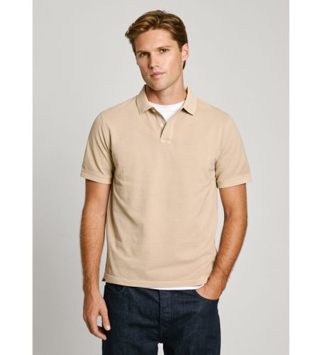 Til mænd. PM542099 Ny Oliver Gd poloshirt (L), Casual, Bomuld, Korte ærmer, Bæredygtig - Pepe Jeans - Modalova