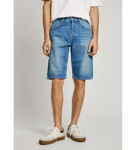 Til mænd. PM801079ND1 Kort afslappet Callen (30), Casual, Bomuld, Denim - Pepe Jeans - Modalova