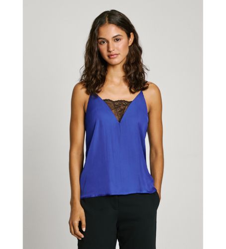 Til kvinder. PL304967 Top Adeline (XS), Casual, Polyester, Uden ærmer/stropper - Pepe Jeans - Modalova