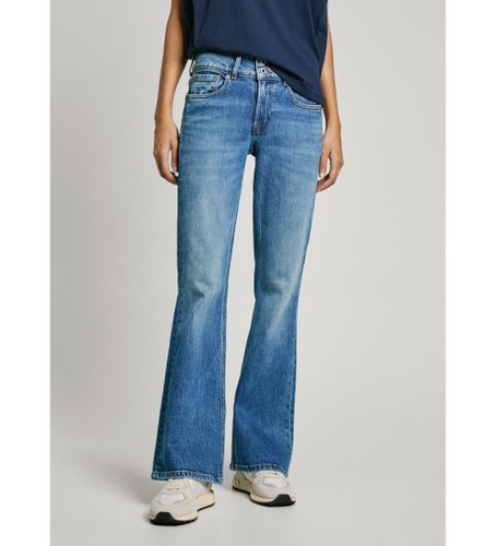 Til kvinder. PL204877IB5 Jeans Flare Mw Venus (28/32), Casual, Bomuld, Denim, Bæredygtig - Pepe Jeans - Modalova