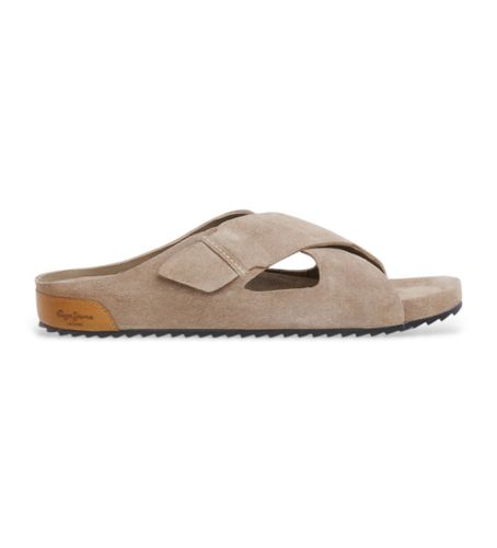 Til mænd. PMS90124 Corby Cross sandaler i (44), Fast, Ruskind, Casual, Bæredygtig - Pepe Jeans - Modalova