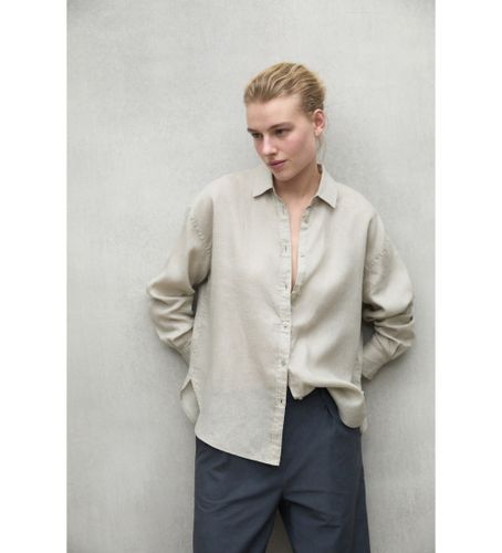 Til kvinder. MCWGASRDARIA0709S25-996 Daria skjorte (M), Casual, Linned, Lange ærmer, Bæredygtig - ECOALF - Modalova