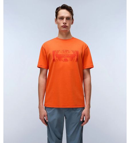 Til mænd. NP0A4IEA Vanni Print T-shirt (S), Casual, Bomuld, Korte ærmer - Napapijri - Modalova