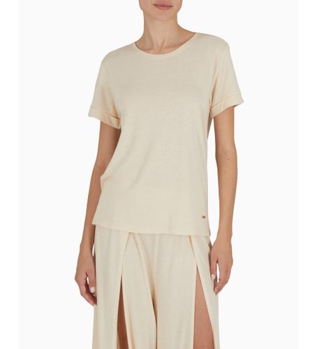 Til kvinder. EW001274_AF12202 kortærmet t-shirt (L), Casual, Viscose, Korte ærmer - Emporio Armani - Modalova