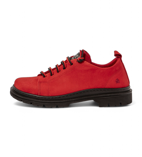 Unisex. 118971208003_008 1897 Birmingham røde lædersko (38), 3-5 cm, Blonder, Casual - Art - Modalova