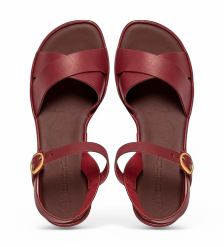 Til kvinder. 2N8541167005_008 Sandaler i N854 Gaia bordeaux (37), 3-5 cm, Spænder, Casual - El Naturalista - Modalova