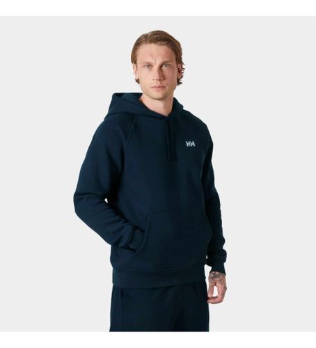 Til mænd. 54282 Elevate navy sweatshirt (S), Casual, Bomuld, Lange ærmer - Helly Hansen - Modalova