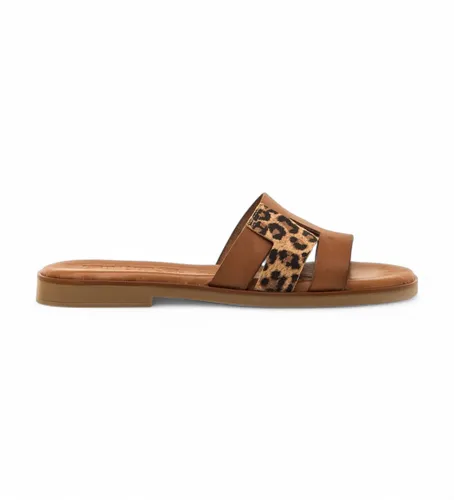 Til kvinder. 54181 Brune Alysa-sandaler i (36), Fast, 1-3 cm, Ingen, Casual - MTNG - Modalova