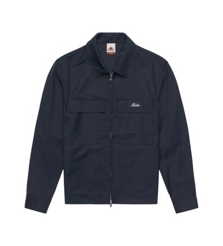 Til mænd. 67124CW Navy baseball-stil overshirt (M), Casual, Polyester - Robe di Kappa - Modalova