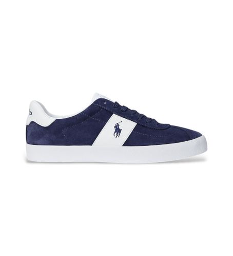 Til mænd. 816961260002 Court Vulc træningssko (40), Læder, Fast, Blonder, Casual - Polo Ralph Lauren - Modalova