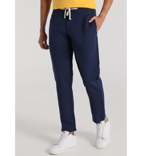 Til mænd. 803235520 slim fit-bukser (L), Casual, Linned - Bendorff - Modalova