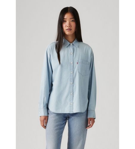 Til kvinder. 001HM-0000 Harlie Boyfriend skjorte (XS), Casual, Bomuld, Lange ærmer - Levi's - Modalova