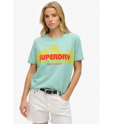 Til kvinder. W1011616A Udendørs T-shirt (XS), Casual, Bomuld, Korte ærmer - Superdry - Modalova