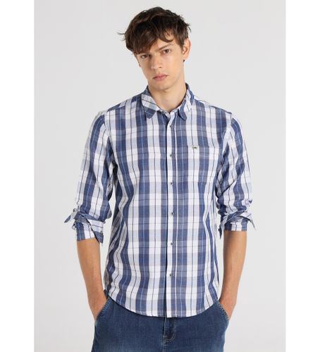 Til mænd. 145593026 Langærmet skjorte Ternet print med brystlomme (S), Casual, Bomuld, Lange ærmer - Lois Jeans - Modalova