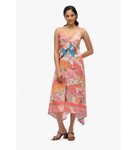 Til kvinder. W8011888A Jack printet kjole (XS), Casual, Viscose, Uden ærmer/stropper - Superdry - Modalova
