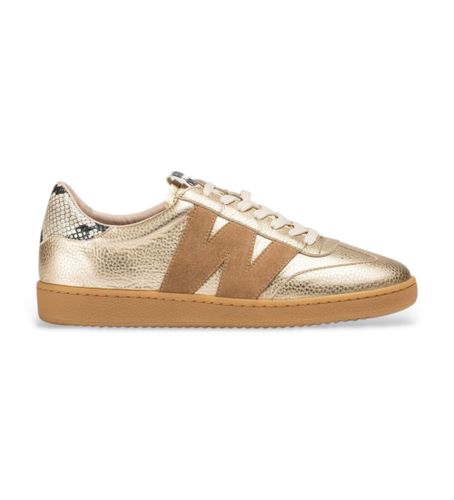 Til kvinder. AP-2001 Golden Nubia -sneakers (36), Guldfarvet, Fast, Blonder, Casual - Wonders - Modalova
