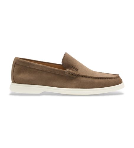 Til mænd. 50543083 Sienne brune loafers i (39), Fast, Ingen, Casual - BOSS - Modalova