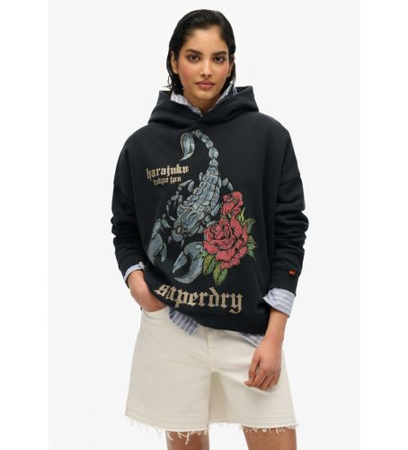Til kvinder. W2012434A Neotraditional tatoveringssweatshirt (XS), Casual, Bomuld - Superdry - Modalova