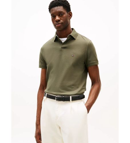 Til mænd. MW0MW17770 Poloshirt med struktureret piqué 1985 Collection (XXL), Casual, Bomuld, Korte ærmer - Tommy Hilfiger - Modalova