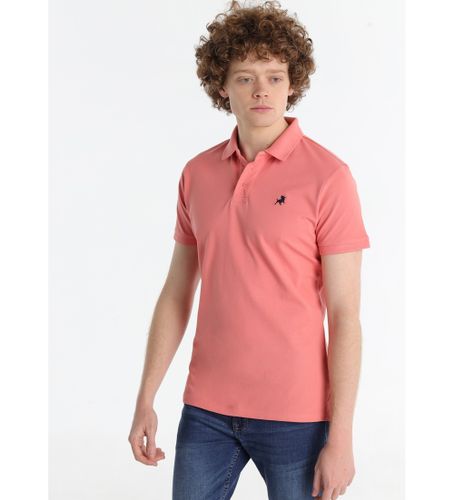 Til mænd. 130584000 Klassisk poloshirt (S), Casual, Bomuld, Korte ærmer - Lois Jeans - Modalova