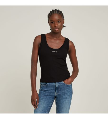 Til kvinder. D26065-D253-6484 Slank ærmeløs top (XS), Casual, Uden ærmer/stropper, Økologisk bomuld, Bæredygtig - G-Star - Modalova