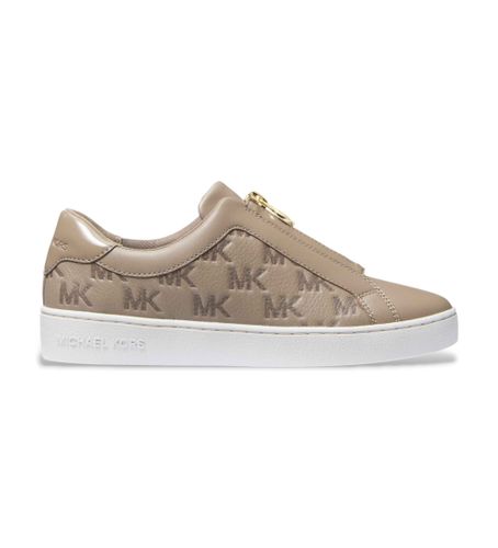 Til mænd. 43T5KTFP5L Keaton Zip Slip On hjemmesko i brunt (39), Fast, Lynlås, Casual - Michael Kors - Modalova