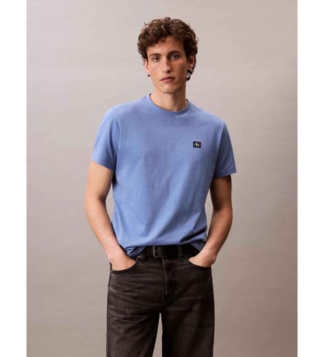 Til mænd. LV04RC272G Badge T-shirt (L), , Casual, Bomuld, Korte ærmer - Calvin Klein Jeans - Modalova