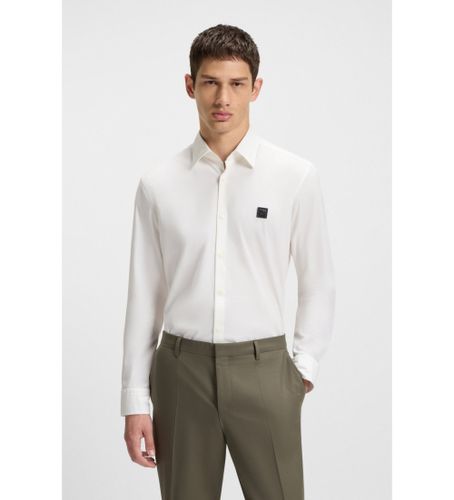 Til mænd. 50505315 Ermo-skjorte (L), Casual, Party, Bomuld, Klassisk, Lange ærmer - HUGO - Modalova