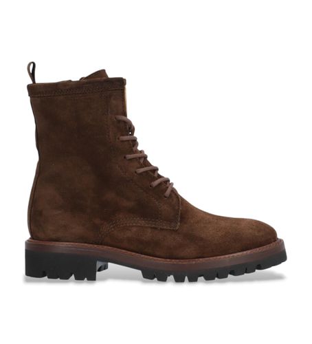 Til kvinder. 261011 Militare brune ankelstøvler i (36), Fast, Lynlås, Casual - Alpe - Modalova