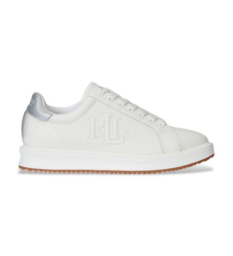 Til kvinder. 802974379001 Ainsley -sneakers med piping (36), Fast, 1-3 cm, Blonder, Casual - Lauren Ralph Lauren - Modalova
