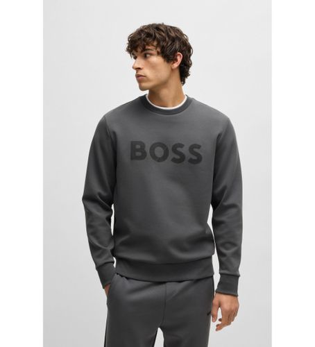 Til mænd. 50535117 Sweatshirt Salbo mørkegrå (XXL), Casual, Bomuld - BOSS - Modalova