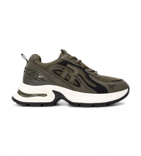 Til kvinder. 17305203-KAKI Træningssko 173052 (37), Fast, Blonder, Casual - Refresh - Modalova