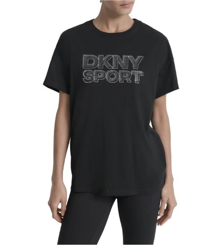 Til kvinder. DP5T1346 Oversize T-shirt (XS), Casual, Bomuld, Korte ærmer - DKNY - Modalova