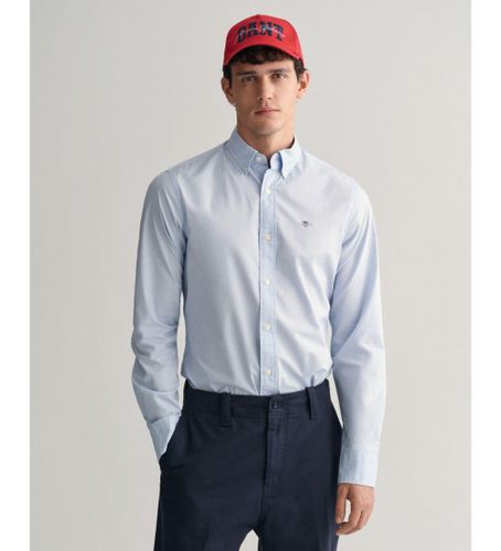 Til mænd. 3000132 Slim Fit stribet poplinskjorte (XS), Casual, Bomuld, Klassisk, Lange ærmer - Gant - Modalova