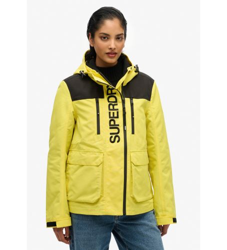 Til kvinder. W5011847A Colour Block Ult Windbreaker Coat (L), Casual, Genanvendt polister, Bæredygtig - Superdry - Modalova