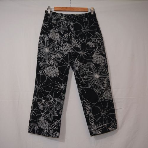 Pantacourt à motifs floral blancs - - 40 - 123 - Modalova