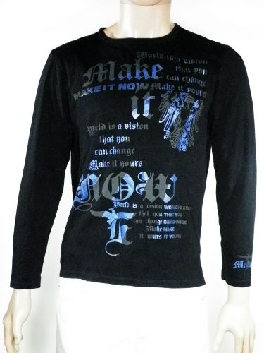 T-Shirt Homme Noir MAKE IT NOW T L - make it now - Modalova