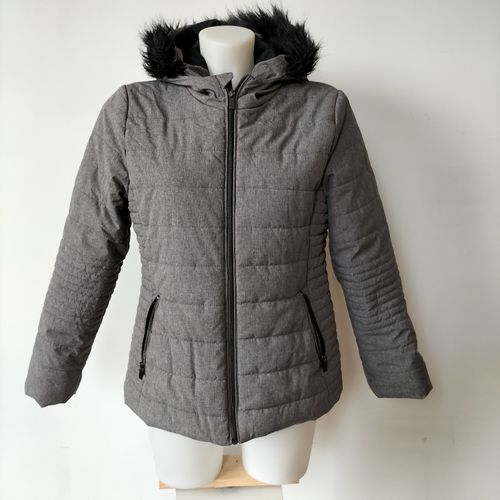 Manteau capuche fausse fourrure- - T. S - kiabi - Modalova