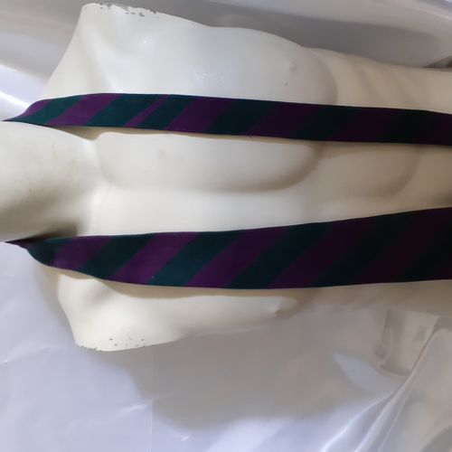 Cravate rayée et violet - façonnable - Modalova