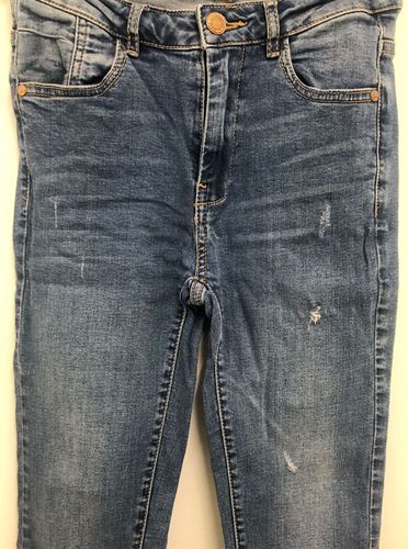 Jeans Bleu-Pimkie- Taille 34 - Label Emmaus - Modalova