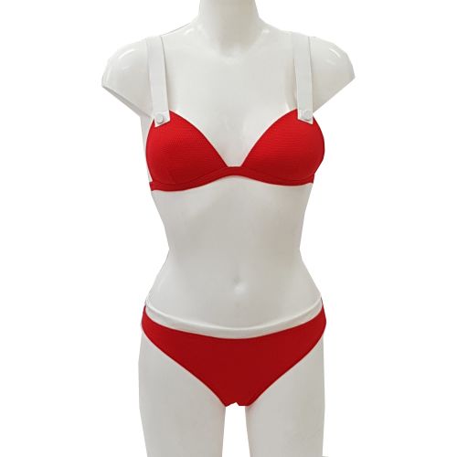 Neuf & tiquette Maillot de bain Haut T 38 Bas T 44 Bikini 2 pices et blanc - monoprix - Modalova