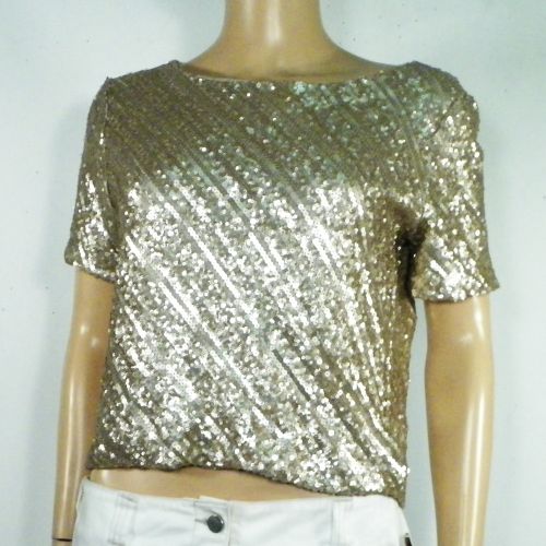 T-Shirt Femme Doré PIMKIE T L - pimkie - Modalova