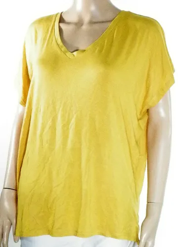 T-Shirt Femme Jaune MANGO - T.M - mango - Modalova