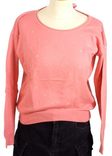 Pull vieux rose avec étoile " "T s - Cache Cache - Modalova