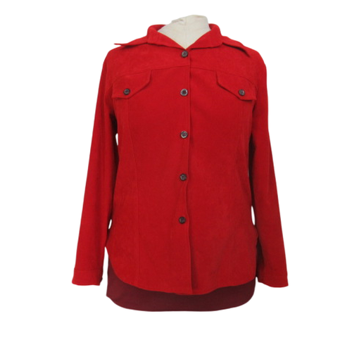 HF284 - Veste légère toucher suédine - La Bande à Nana Paris - Taille M - Label Emmaus - Modalova